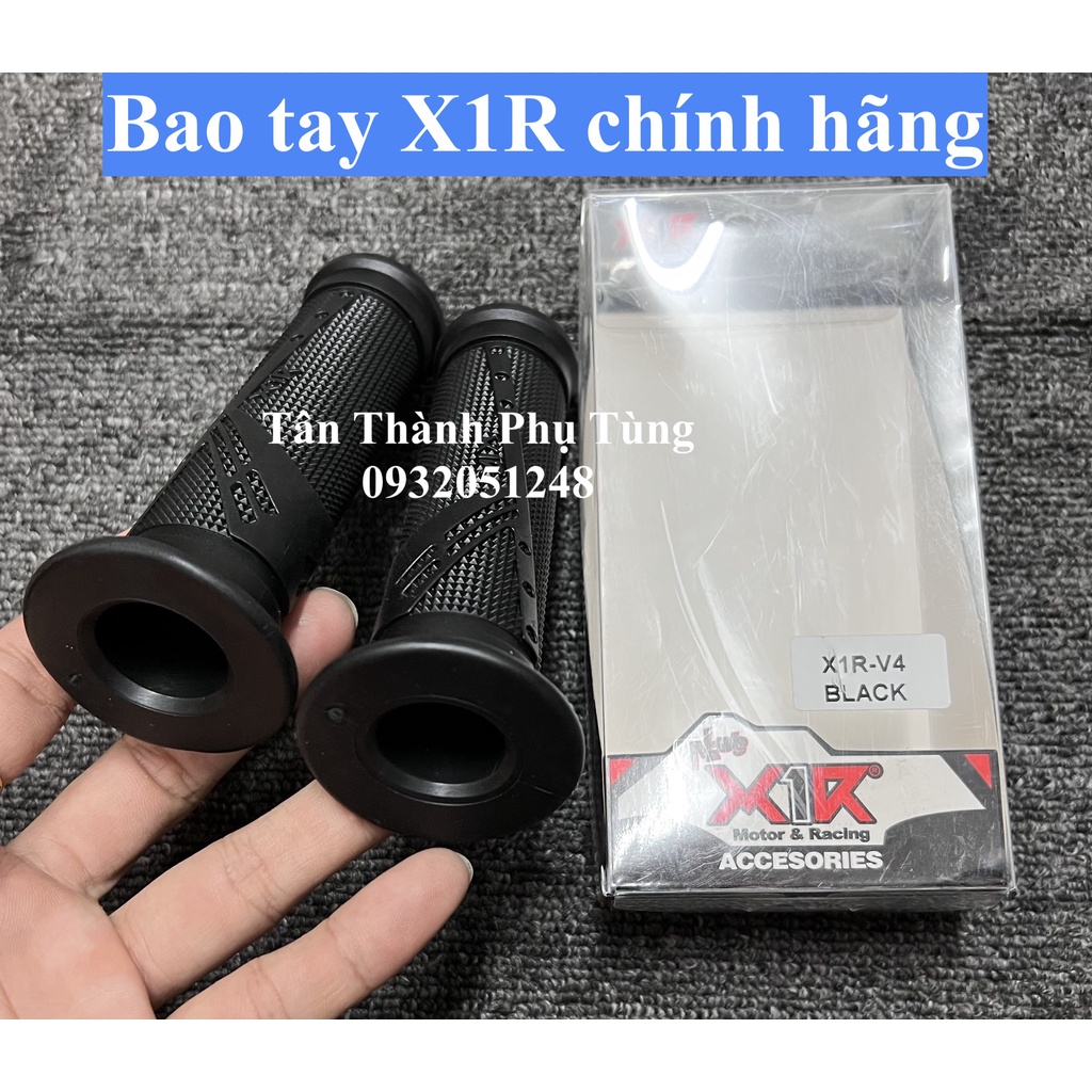 Bao tay X1R chính hãng màu đen-1 cặp