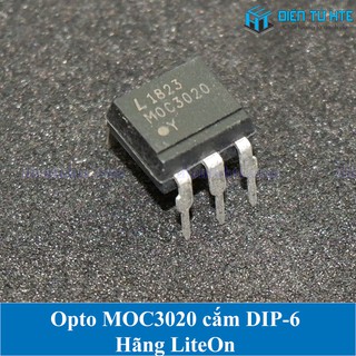 Opto moc3020 cắm dip-6 màu đen - chính hãng liteon