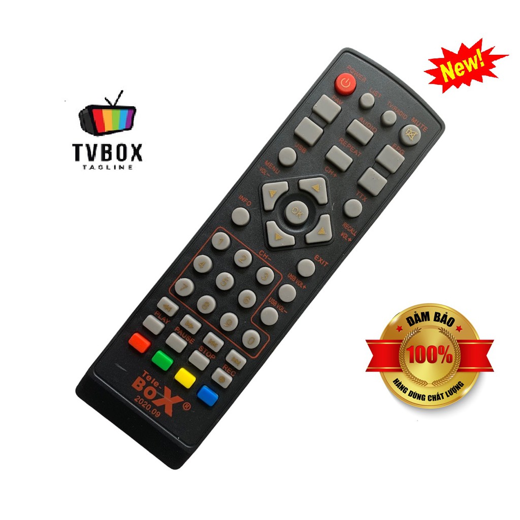 Điều khiển đầu TeleBox T201 DVB T2 - Hàng tốt