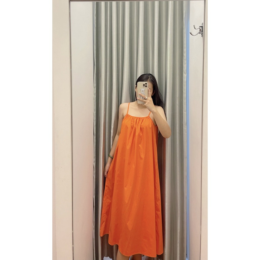 Đầm EXPRE$S bèo cột sau 2 dây