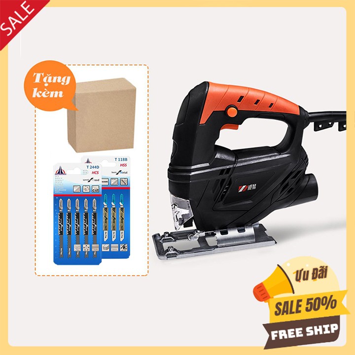 Máy cưa lọng 710W Tặng 10 lưỡi cưa