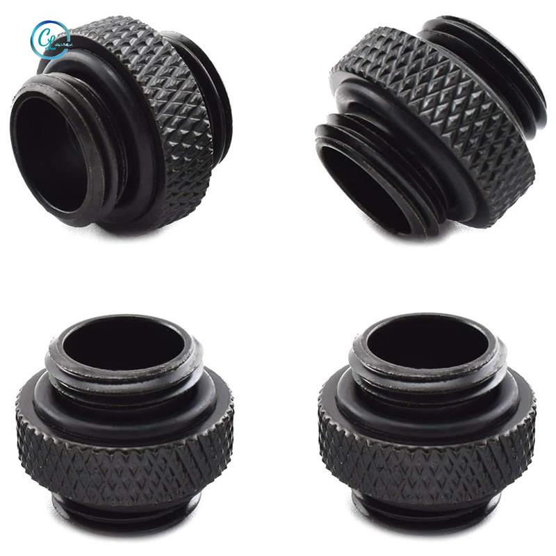 Set 4 Đầu Nối Dài G1/4 inch 5mm Male Sang Male Với Vòng Tròn Kín Cho Hệ Thống Làm Mát Nước Máy Tính