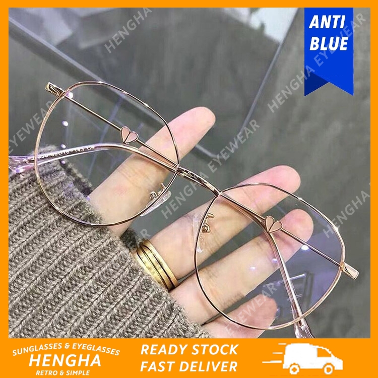 Kính Mát Gọng Tròn Chống Tia Sáng Xanh