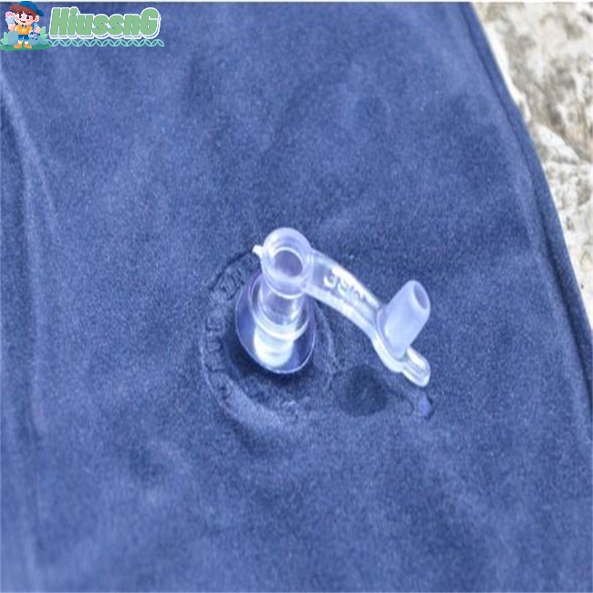Gối Bơm Hơi Chống Trượt Thiết Kế Nhỏ Gọn Tiện Dụng Cho Du Lịch