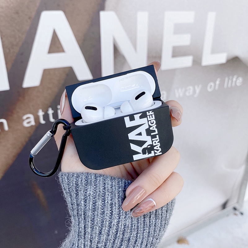 Vỏ Bảo Vệ Hộp Sạc Tai Nghe bluetooth airpods 1 / 2 / 3nd airpods pro2 Bằng tpu Mặt Nhám Hình lafa yette Dễ Thương