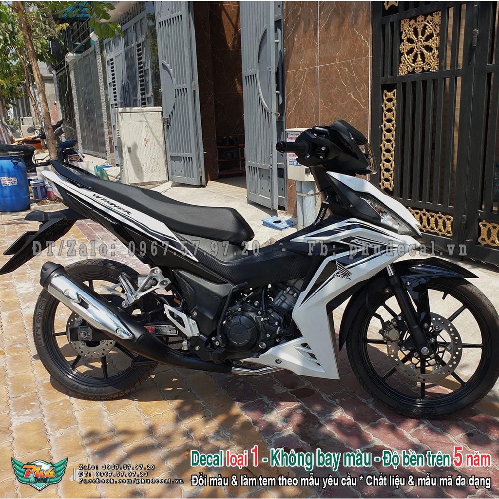 Tem rời Winner Trắng đen Mẫu copy zin (L)