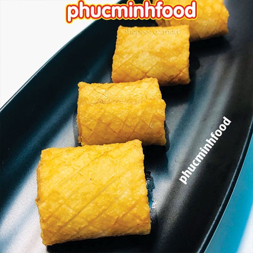 Mực cuộn Malaysia, mực khoanh Malaysia, Viên Thả Lẩu Mực Cắt Khoanh Squid Analog Ocean Ria gói 500gram