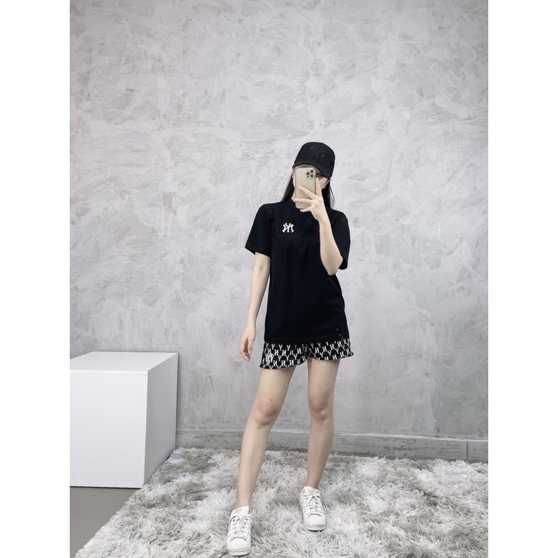 |ẢNH THẬT|MŨ LƯỠI TRAI LOGO THÊU ĐEN FULL