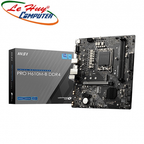 Bo mạch chủ - Mainboard MSI PRO H610M-B DDR4