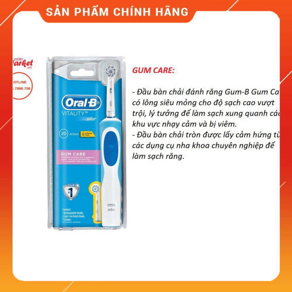 Bàn chải điện oral B Bàn chải đánh răng người lớn