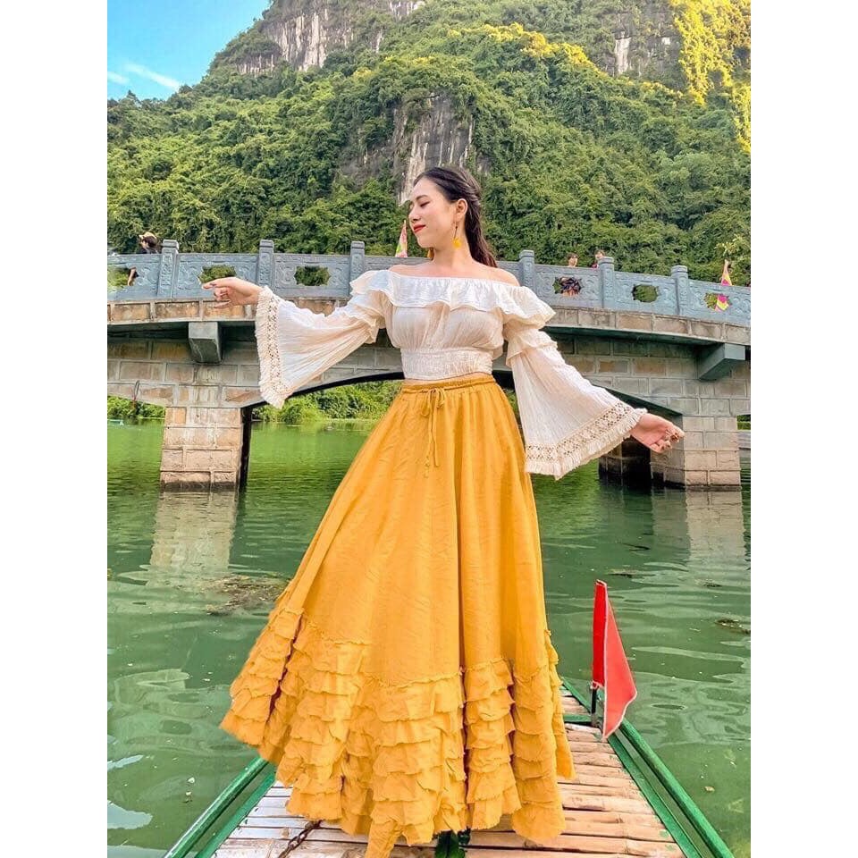 Áo xô bèo tay dài