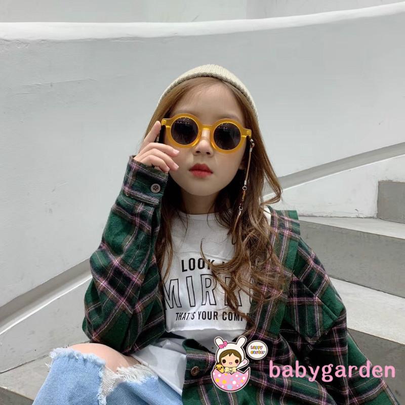 Kính Mát Gọng Tròn Chống Tia Uv Cho Bé