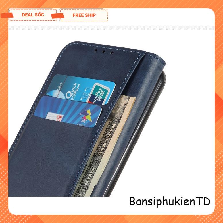 Bao da samsung J4 , J4 Plus may viền cao cấp , có ngăn để thẻ