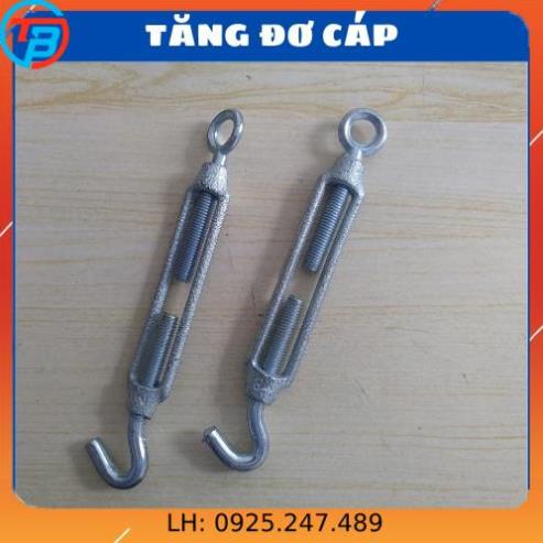 Tăng đơ cáp 1 đầu mắt 1 đầu móc D4mm, D6mm, D8mm, D10mm, D12mm, D14mm  - capthepsaigon