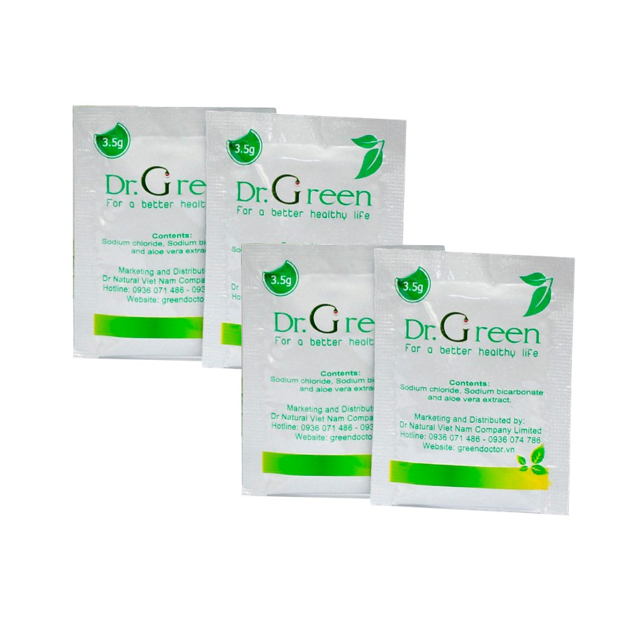 Bình Rửa Mũi Dr.Green ( Combo Dùng Thử 2 Bình + 30 Gói Muối )