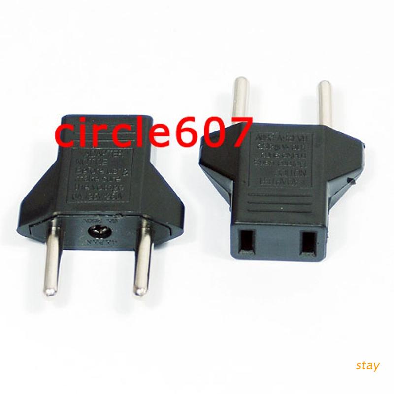 1 phích cắm điện gắn tường AC US Châu Âu sang EU