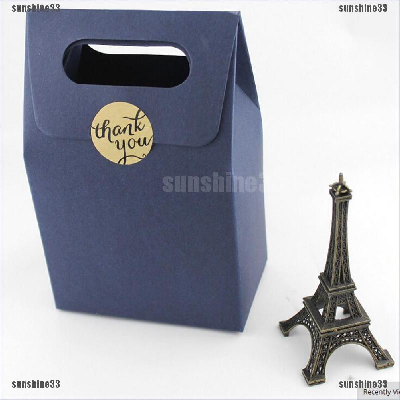 【COD•suns】12 Labels Thank You Craft Decoration Seal Packaging Seals Kraft Stic