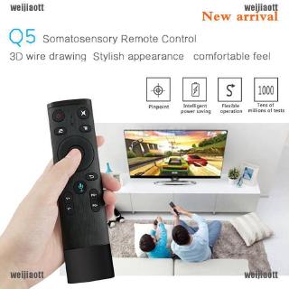 ★PHỤ KIỆN ĐIỆN TỬ★ Q5 Voice Control Fly Air Mouse For Gyro Sensing Game