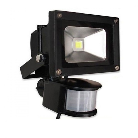 đèn cảm ứng hồng ngoại,Đèn Led cảm biến Flood Light công suất 10W