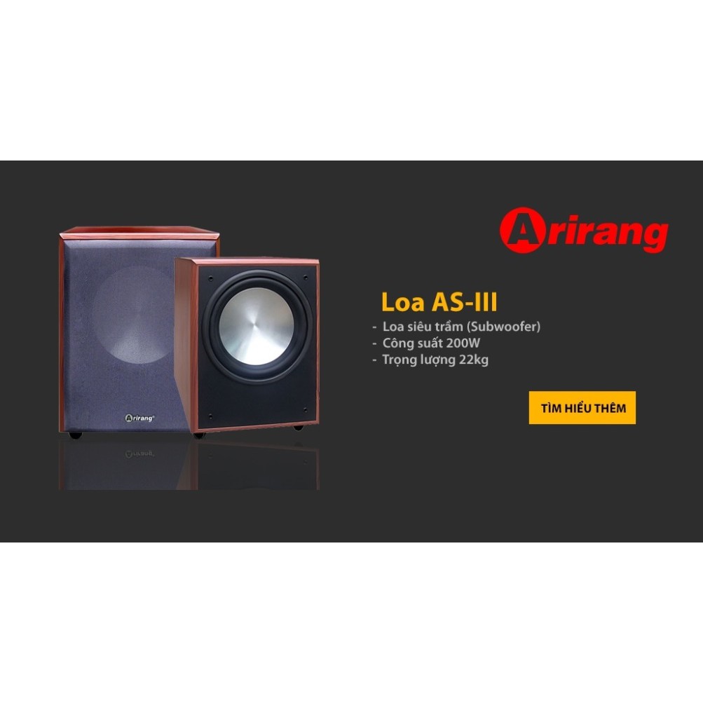 Loa trầm Arirang AS-III
