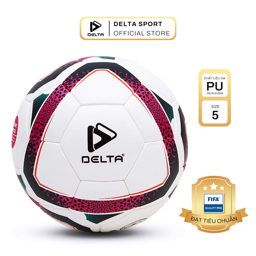 Bóng đá size 5 DELTA D-League 9960-5D chất liệu PU microfiber, sử dụng cho 12 tuổi trở lên chơi trên nhiều loại sân