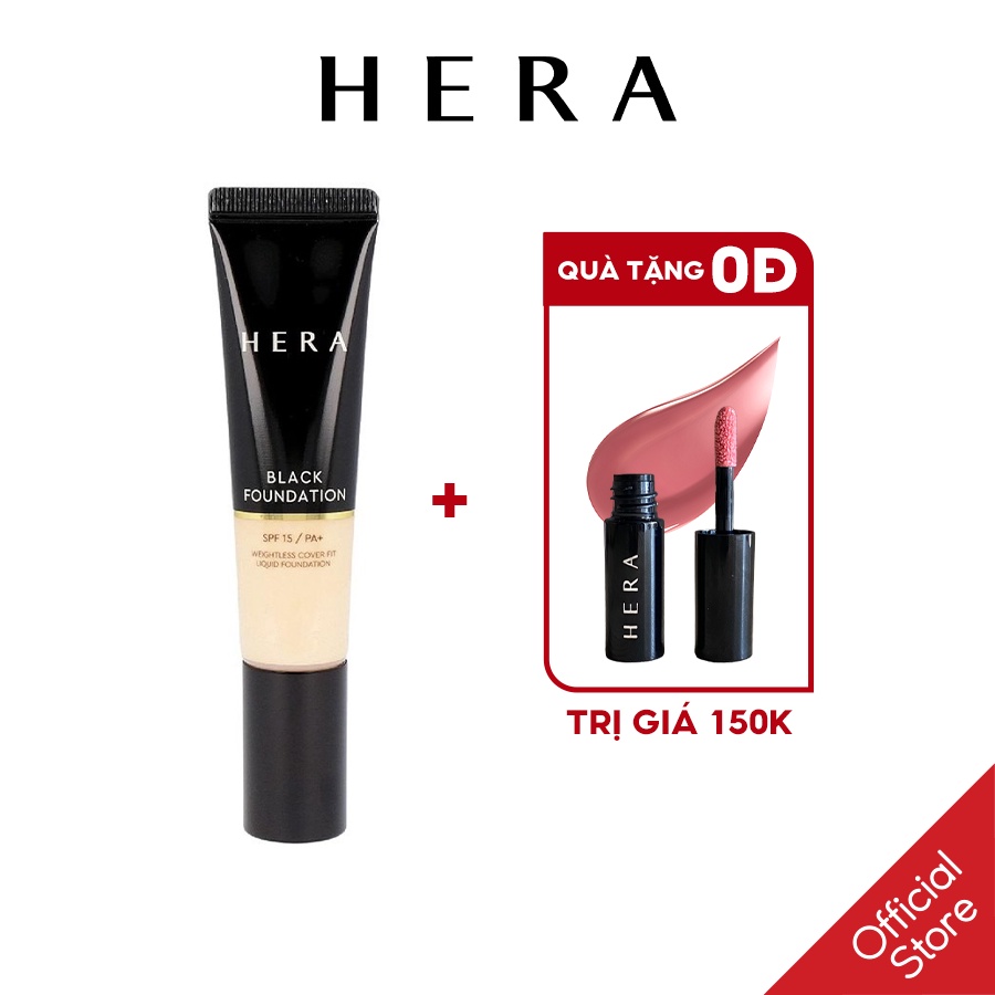 Kem Nền Hera Black Foundation SPF 15 PA+ 35ml