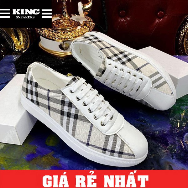 Giày nam trắng giá rẻ mã OTO07