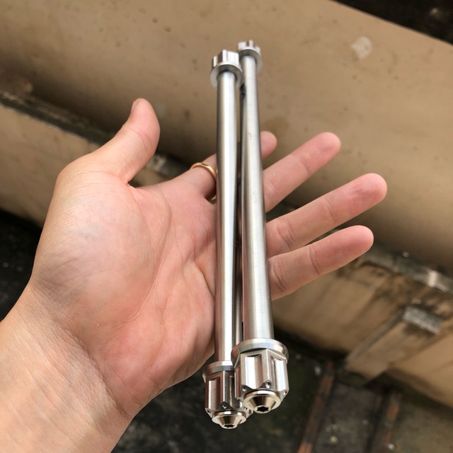 Cốt + tán inox salaya dành cho xe Honda-Raider