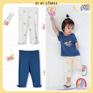 Chaang quần legging bé gái dáng lửng nhiều màu