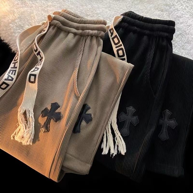 Quần ống rộng Lưng Cao Co Giãn Phong Cách Harajuku Thời Trang Mùa Hè Cho Nữ