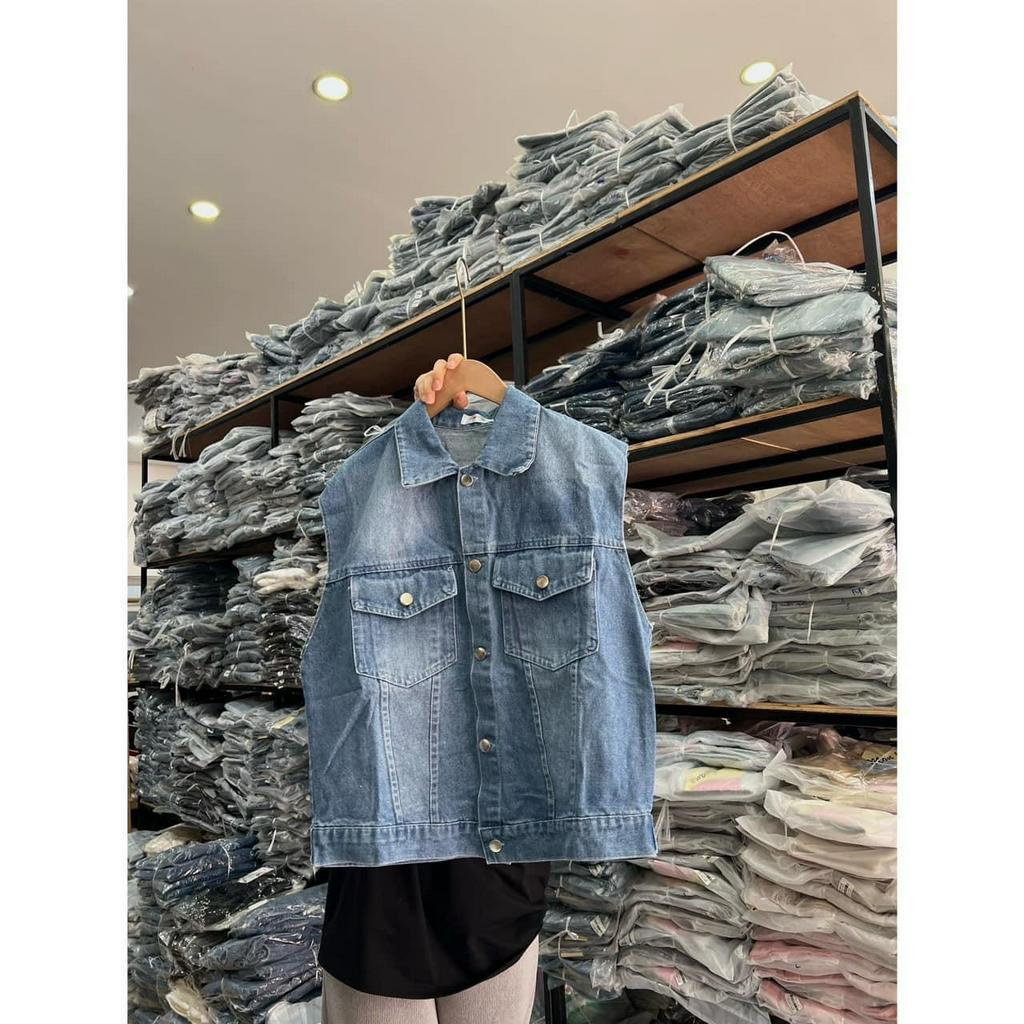 Áo jeans sát nách