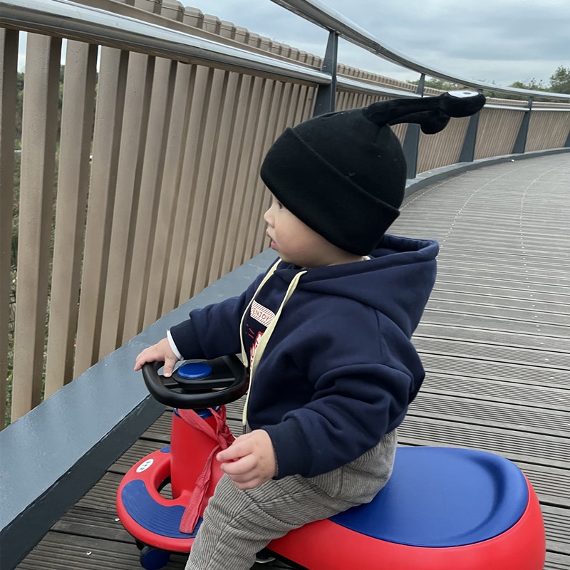 Mũ Len Dệt Kim Hình Côn Trùng Hoạt Hình Dễ Thương Vui Nhộn Trẻ Trung Cho Trẻ Em Mùa Thu Đông