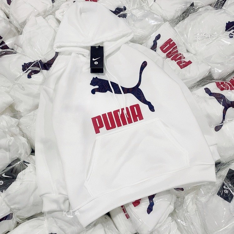 Áo Puma nỉ bông dày dặn