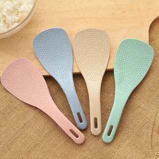 Combo 2 Vá Thìa Xới Cơm Nhựa Lúa Mạch Chống Dính