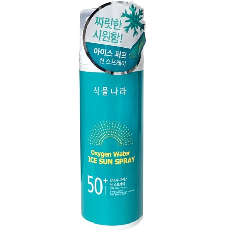 [ Chính Hãng ] Kem Chống Nắng Dạng Xịt Oxygen Water Ice Sun Spray Hàn Quốc, Lọ 150ml, Giúp Làm Dịu Da, Ngừa Tia Cực Tím