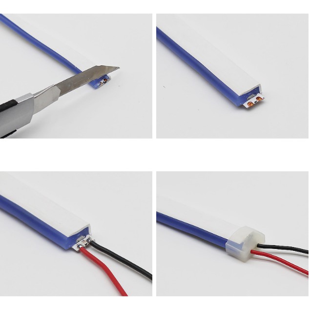 CUỘN 5 MÉT ĐÈN LED NEON 12V DÙNG UỐN HÌNH UỐN CHỮ CHƯA BAO GỒM NGUỒN CHUYỂN ĐỔI