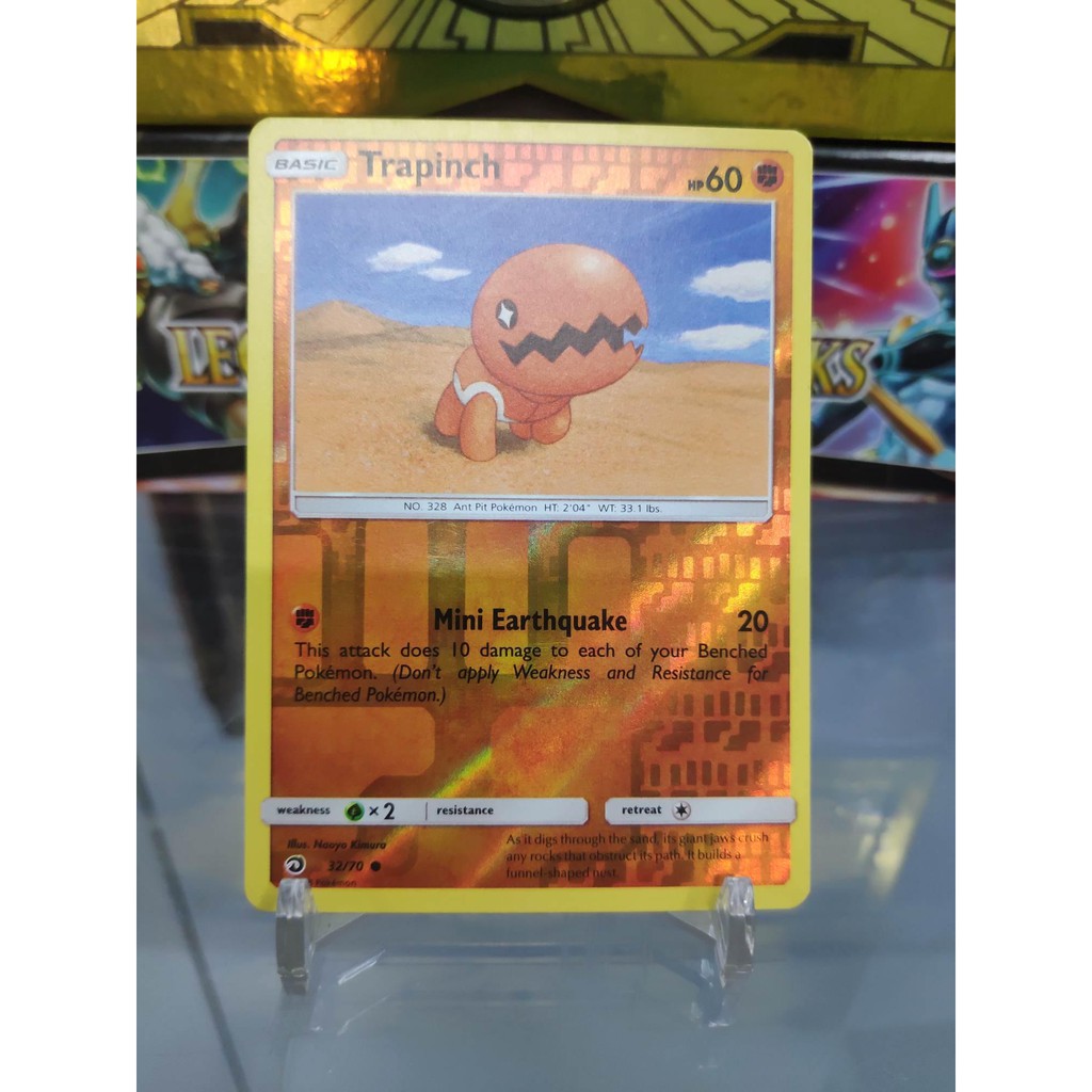 [ Dưa Hấu Yugioh ] Lá bài thẻ bài Pokemon Trapinch
