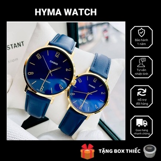 Đồng hồ cặp đẹp 2021 Casio VT01GL-2B Bảo hành 1 năm Hyma watch