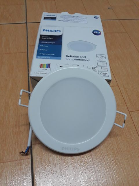 Đèn âm trần led DN027B LED 6 (7W) RD 90 PHILIP