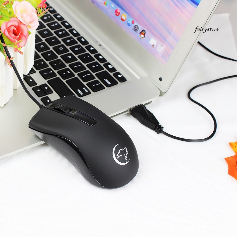 Chuột Quang Chơi Game Có Dây Fs + G831 2400dpi