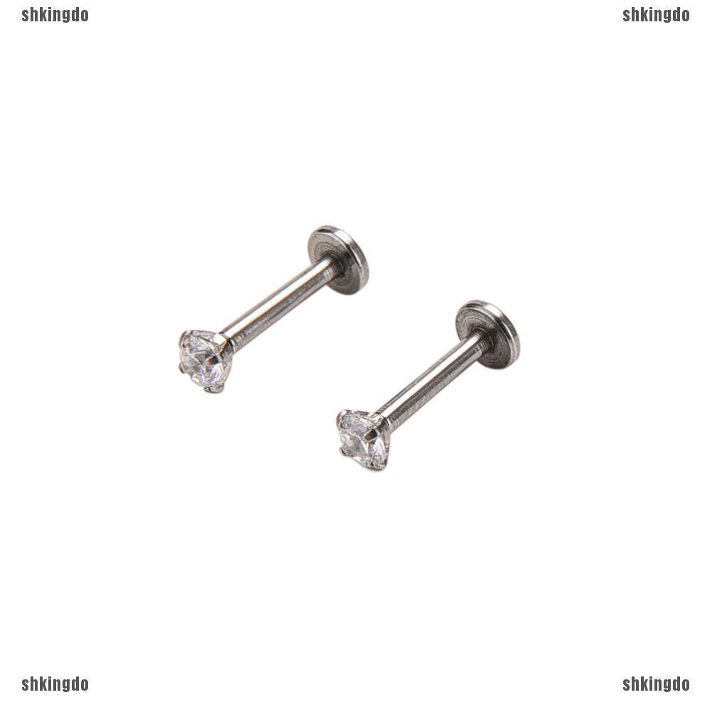 Khuyên trang sức cho môi bằng thép không gỉ cao cấp