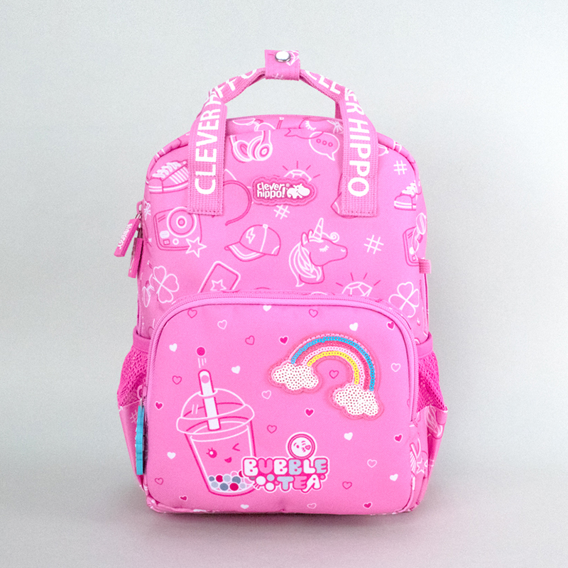 Ba Lô Mini CLEVERHIPPO Boba Dễ Thương BC4101/PINK