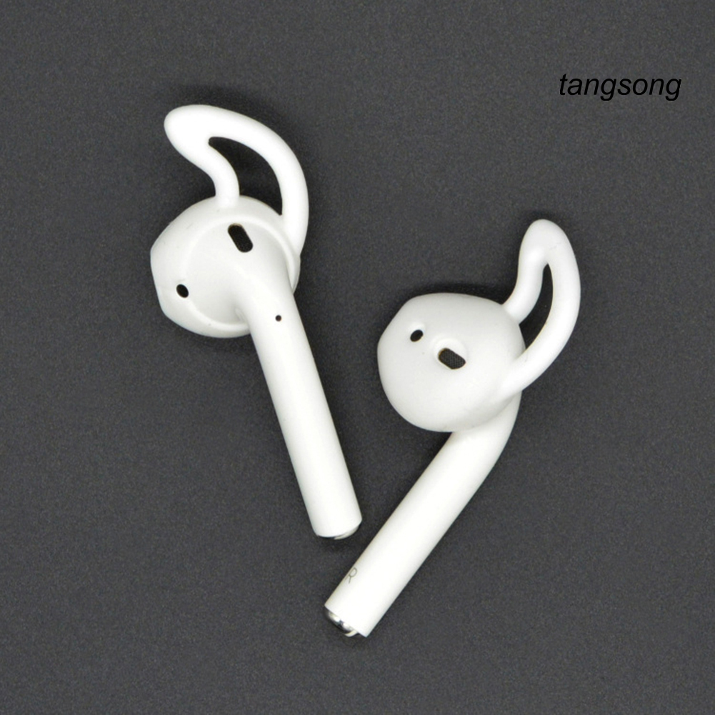 1 Cặp Nút Silicone Chống Trượt Bảo Vệ Tai Nghe Airpods 1 / 2