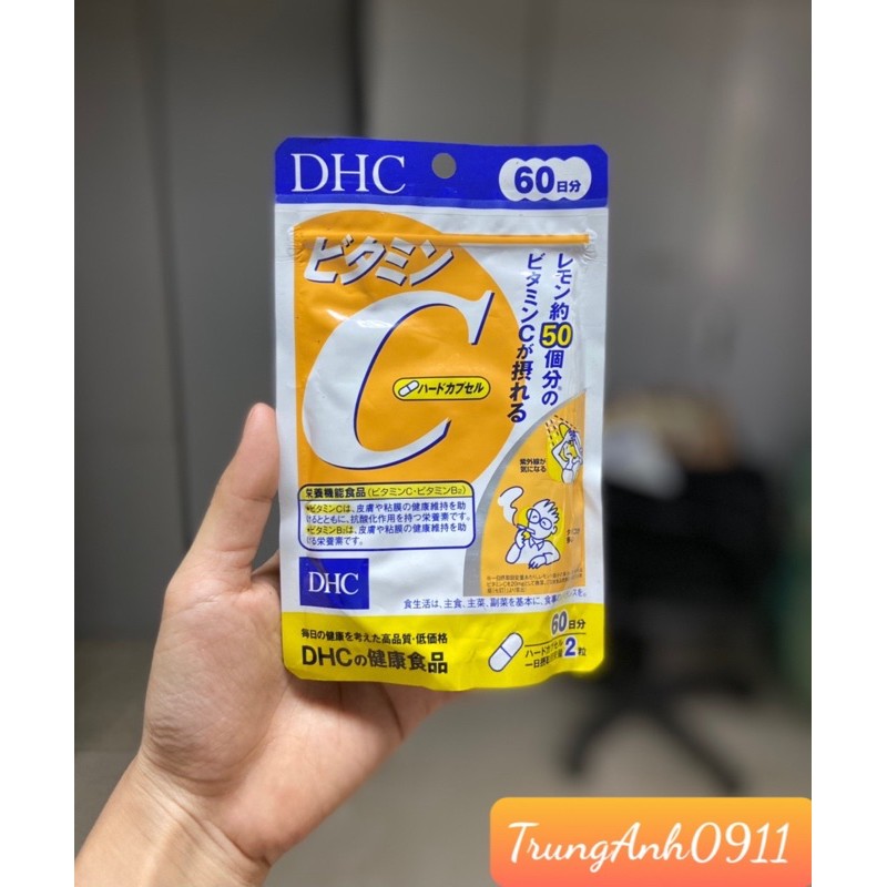 HOTViên uống D.H.C Vitamin C 60 ngày- DHC_Vitamin C Nhật Bản 60 ngày