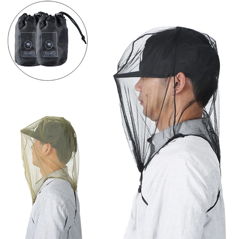 Lưới Trùm Đầu Chống Ong Đốt / Côn Trùng Bảo Vệ Tiện Dụng