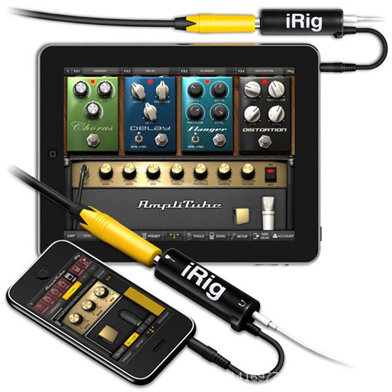 iRig AmpliTube Cáp kết nối đàn guitar với điện thoại