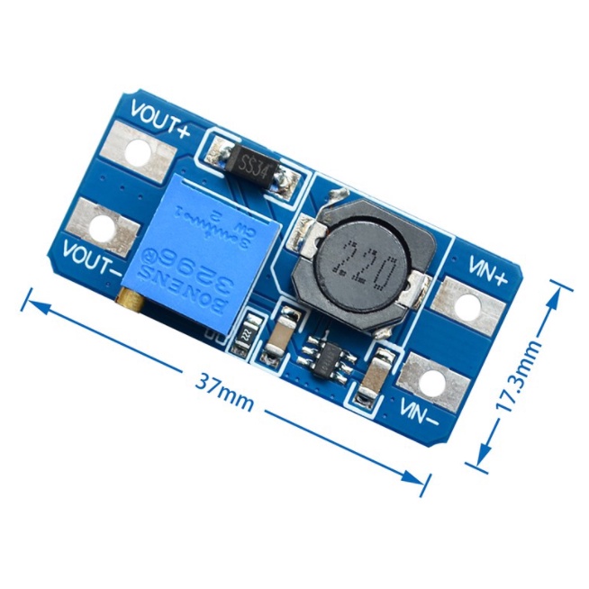 Mạch Tăng Áp Mini 2A MT3608 - 1688s.vn