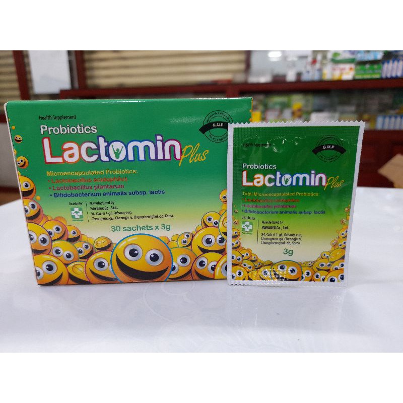 Men Tiêu Hóa LACTOMIN PLUS_ Bổ sung vi khuẩn có lợi cho đường ruột,hỗ trợ tiêu hóa.combo 10 gói