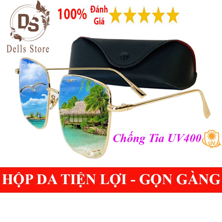 KÍNH MÁT NAM American Optic Thời Trang 2020 - Full hộp đựng kính