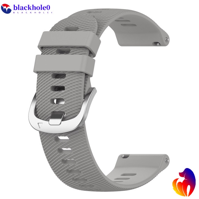 Dây Đeo Thay Thế 20mm Bằng Silicon Khóa Inox Cho Đồng Hồ Samsung Garmin Venu